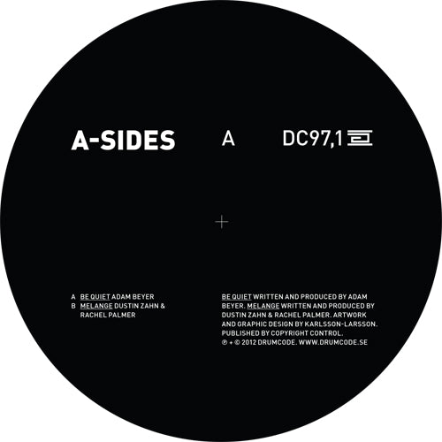 Adam Beyer, Dustin Zahn & Rachel Palmer - A-sides (part 1)
