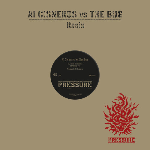 Al Cisneros vs The Bug – Rosin [Transparent Amber Vinyl]