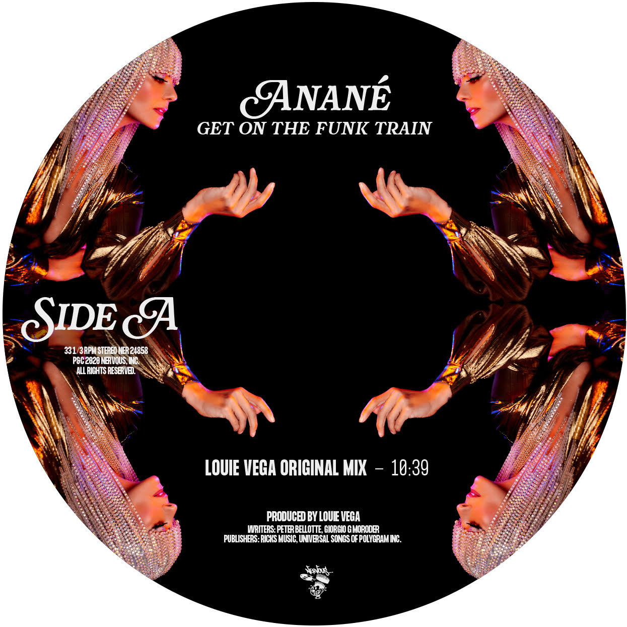 Anané - Get On The Funk Train (Produced by Louie Vega) (Inc Michael Gray & Mark Knight / Todd Terry Remixes)