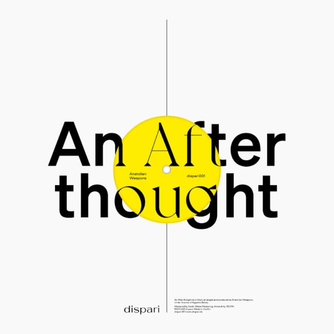 Anatolian Weapons / Hector Zazou with Laurie Anderson - An Afterthought / Into Your Dreams