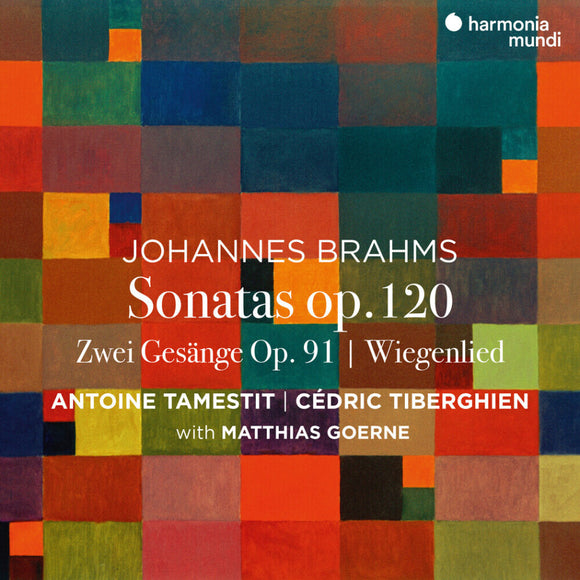 Antoine Tamestit, Cédric Tiberghien, Matthias Goerne - Brahms Viola Sonatas, Op 120 - Zwei Gesänge, Op 91