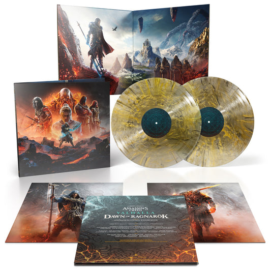 Stephanie Economou & Einar Selvik - Assassin's Creed Valhalla: Dawn Of Ragnarok [Gold With Yellow Splatter 2LP]