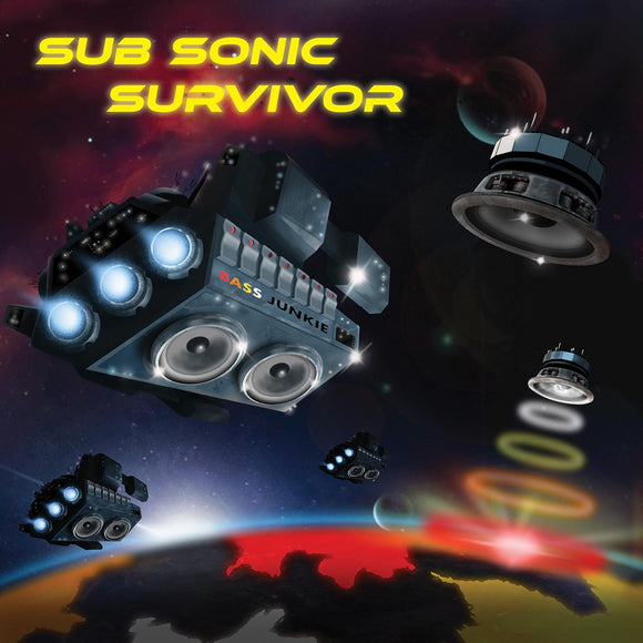 Bass Junkie - Sub Sonic Survivor [full colour sleeve / solid white vinyl / 180 grams]
