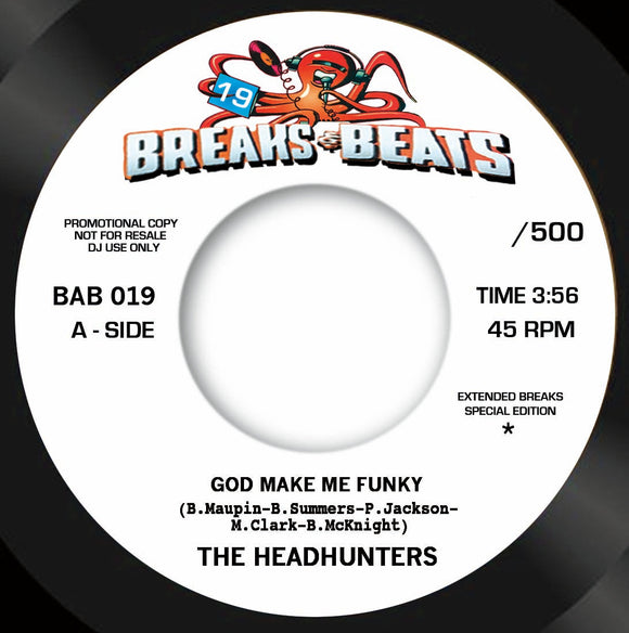 THE HEADHUNTERS / THE COUNTS - God Made Me Funky