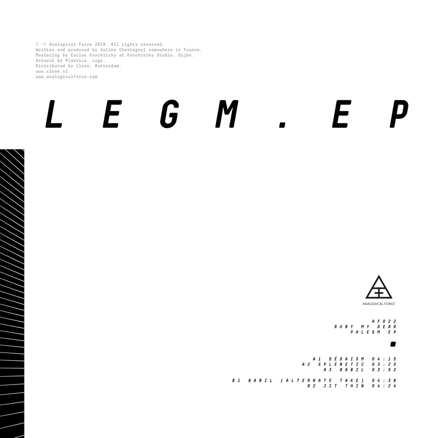 Ruby My Dear - Phlegm EP