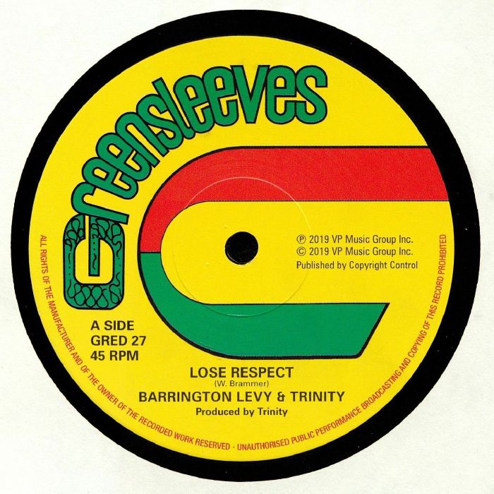 BARRINGTON LEVY & TRINITY - LOSE RESPECT