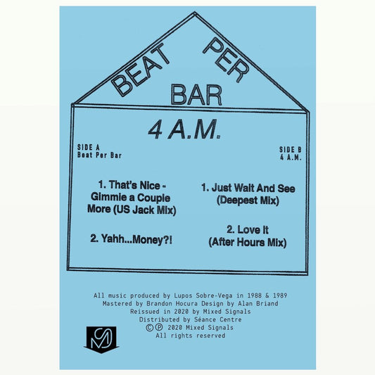 BEAT PER BAR / 4 A.M. - S/T