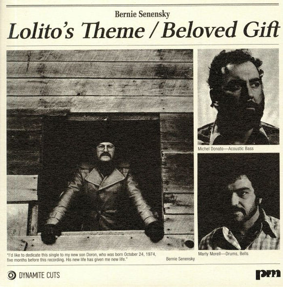 BERNIE SENENSKY - Lolito's Theme / Beloved gift