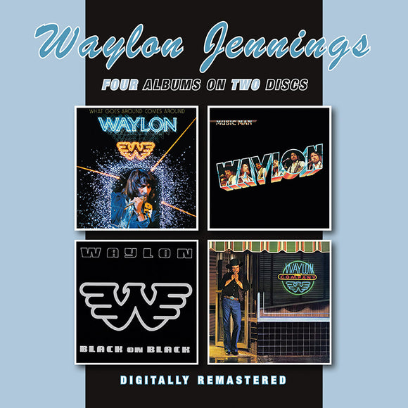 Waylon Jennings - What Goes Around Comes Around/Music Man/Black On Black/Waylon