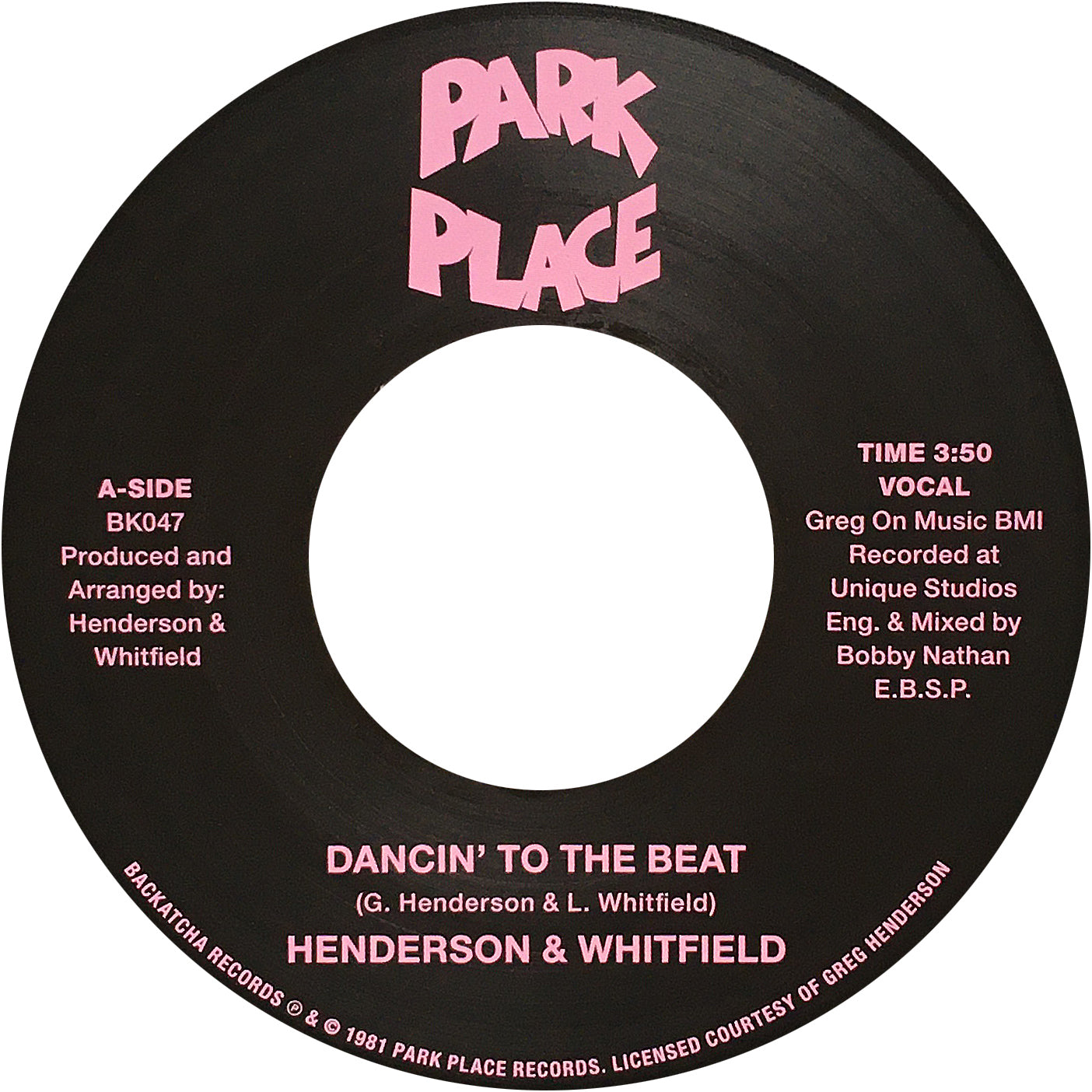 Henderson & Whitfield - Dancin' To The Beat