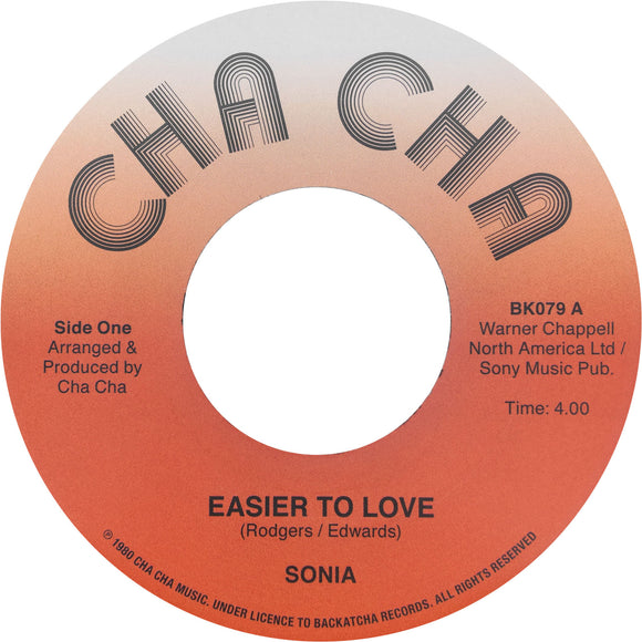 Sonia - Easier To Love / Overnight Players - 'Malcolm X'