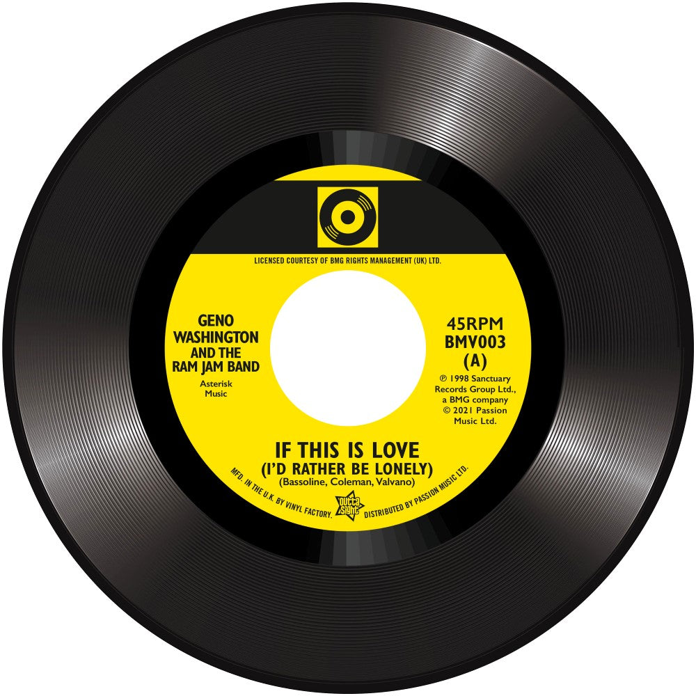 GENO WASHINGTON & The Ram Jam Band – If This Is Love / STUART SMITH – The Drifter