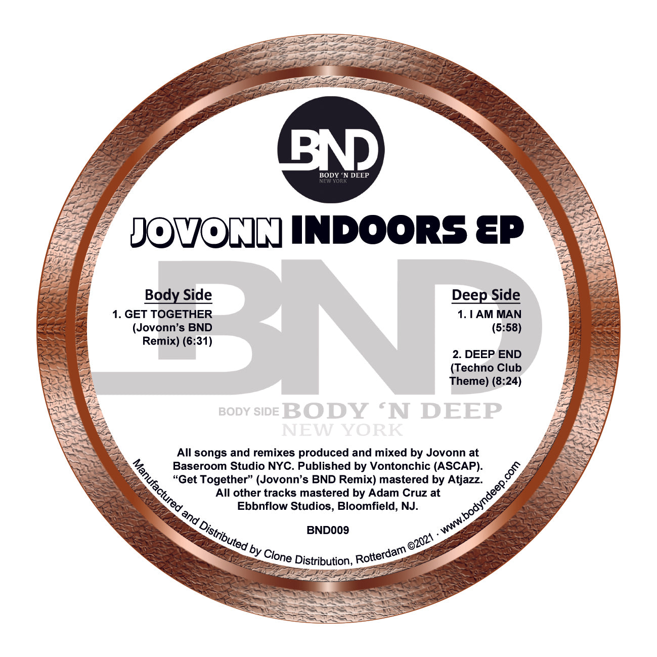 Jovonn - Indoors EP