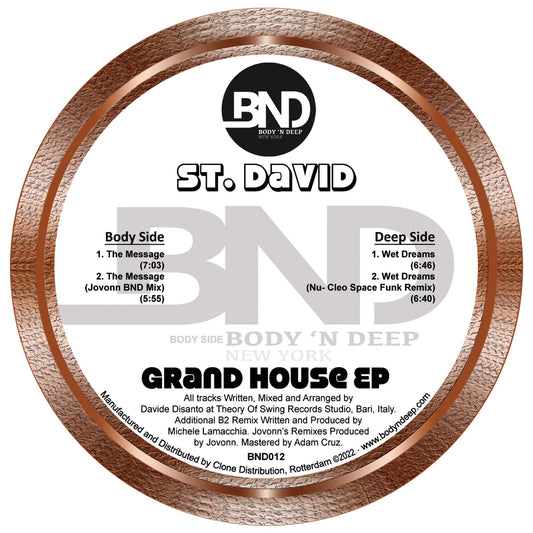St. David - Grand House EP