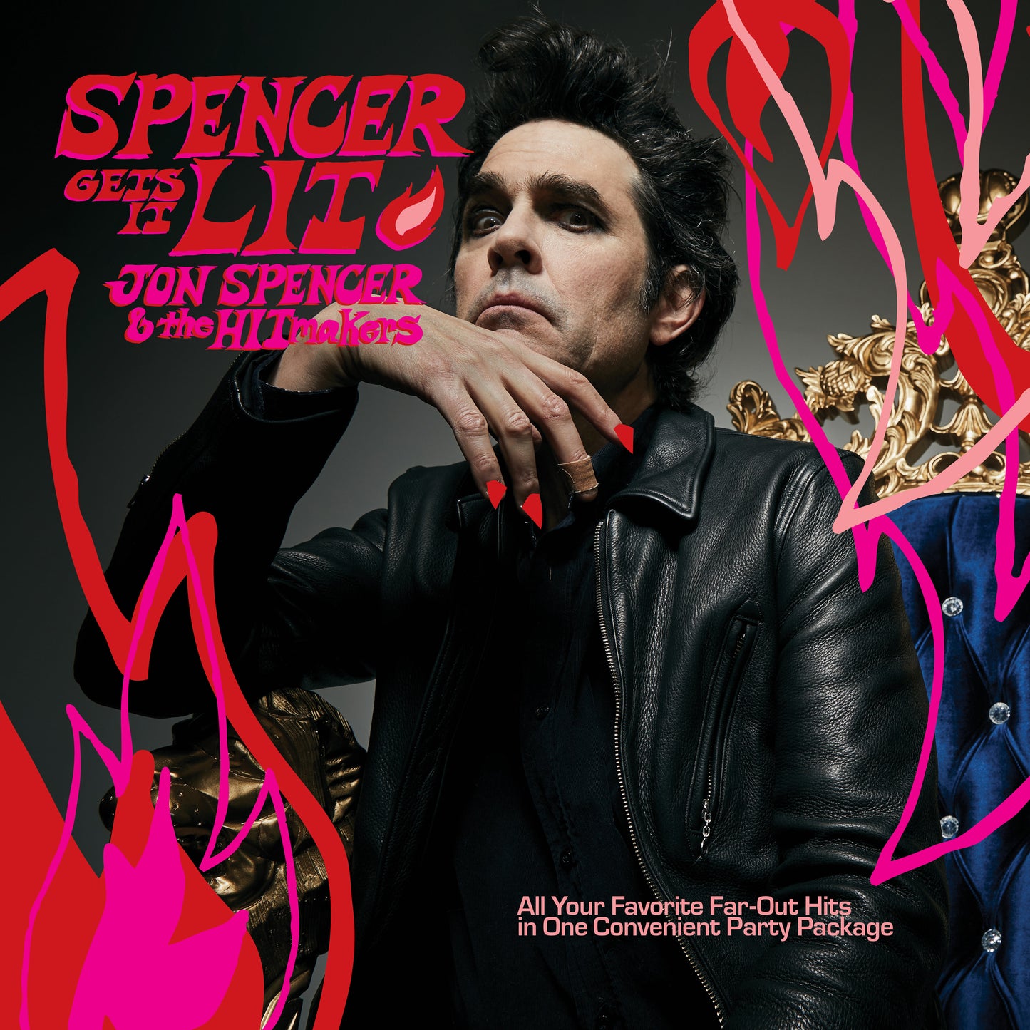 Jon Spencer & The Hitmakers - Spencer Gets It Lit [White LP]