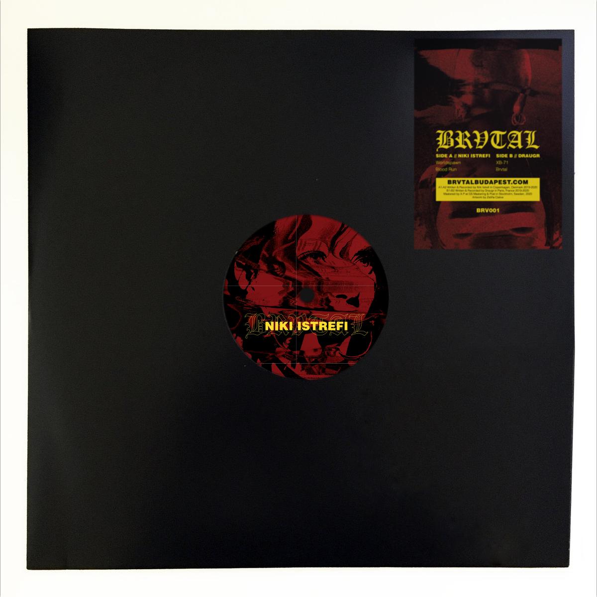 Niki Istrefi / Draugr - BRV001 [stickered generic sleeve repress]