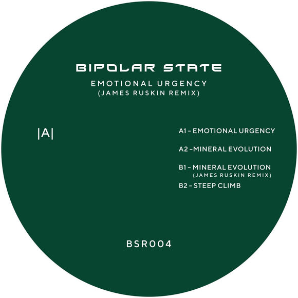 Bipolar State - Emotional Urgency (incl. James Ruskin remix)