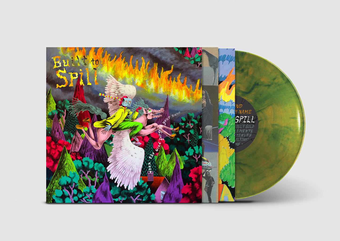 Built To Spill - When The Wind Forgets Your Name [Misty Kiwi Fruit Vinyl]