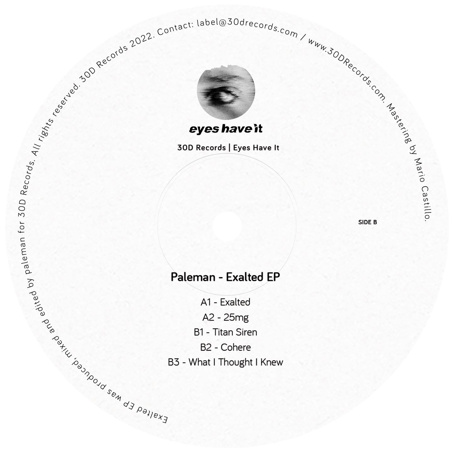 Paleman - Exalted EP