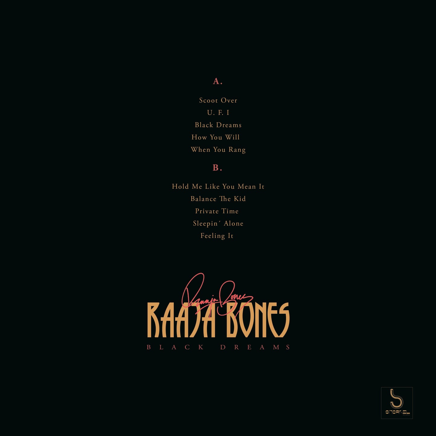 Raaja Bones - Black Dreams