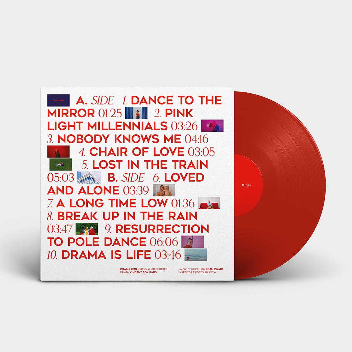 Beau Zwart - Drama Girl - Original Soundtrack [red vinyl / full colour sleeve]