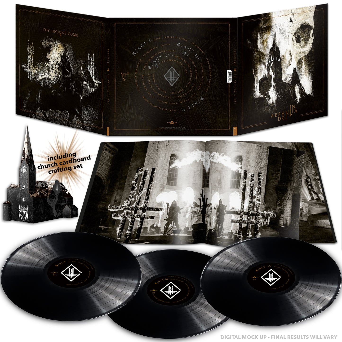 Behemoth - In Absentia Dei [3LP + Church !]