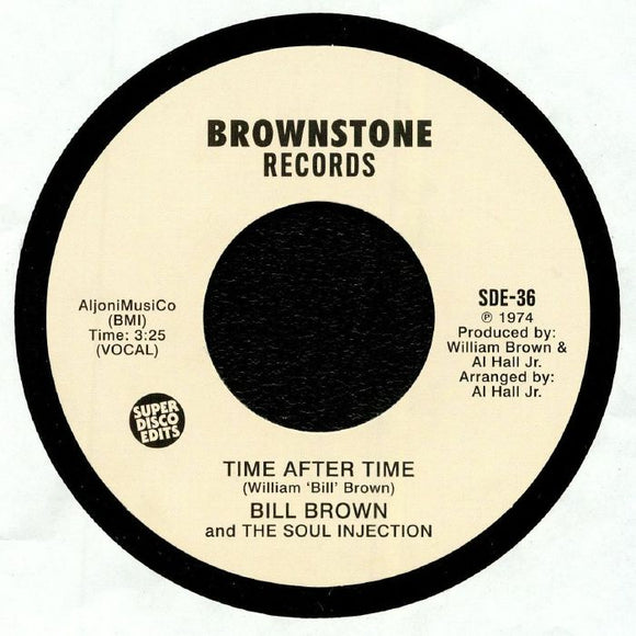 Bill BROWN / THE SOUL INJECTION - Time After Time
