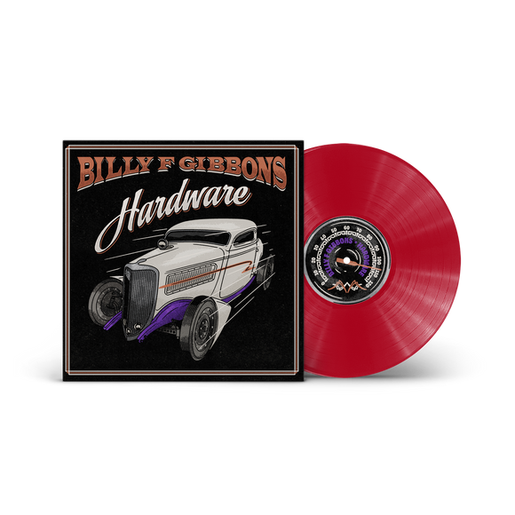 BILLY F GIBBONS - HARDWARE [TRANSPARENT RED VINYL with Sunglasses Promo]