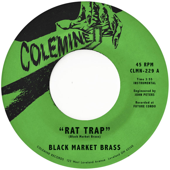 Black Market Brass - Rat Trap / Chop Bop [Limited Purple Swirl 7