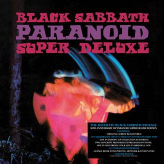 Black Sabbath - Paranoid 50th Anniversary CDX4 BOX