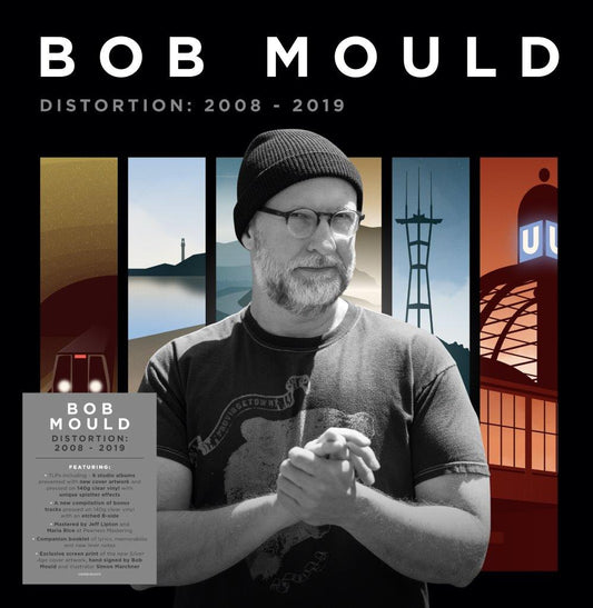Bob Mould - Distortion: 2008-2019 (Signed Indies Exclusive) (140g Clear Splatter Vinyl) [7LP]