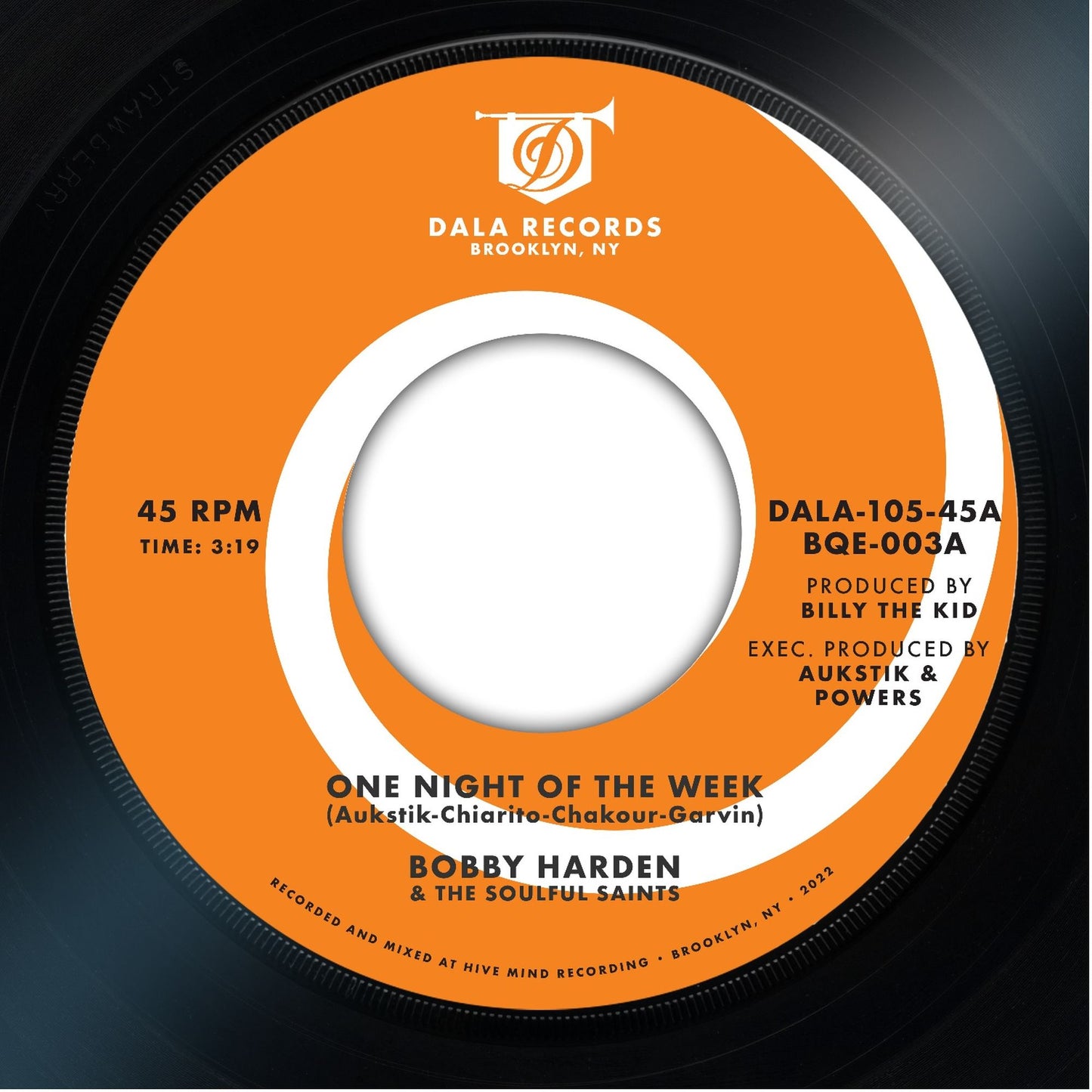 Bobby Harden & The Soulful Saints - One Night of the Week