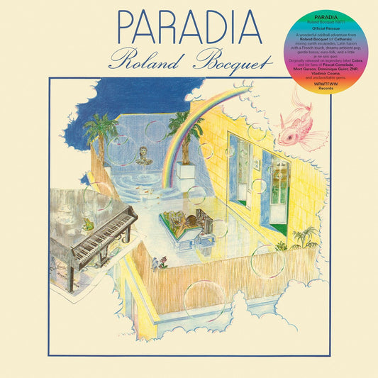Roland Bocquet - Paradia (LP, Heavy Inside Out Sleeve, Holographic Sticker)