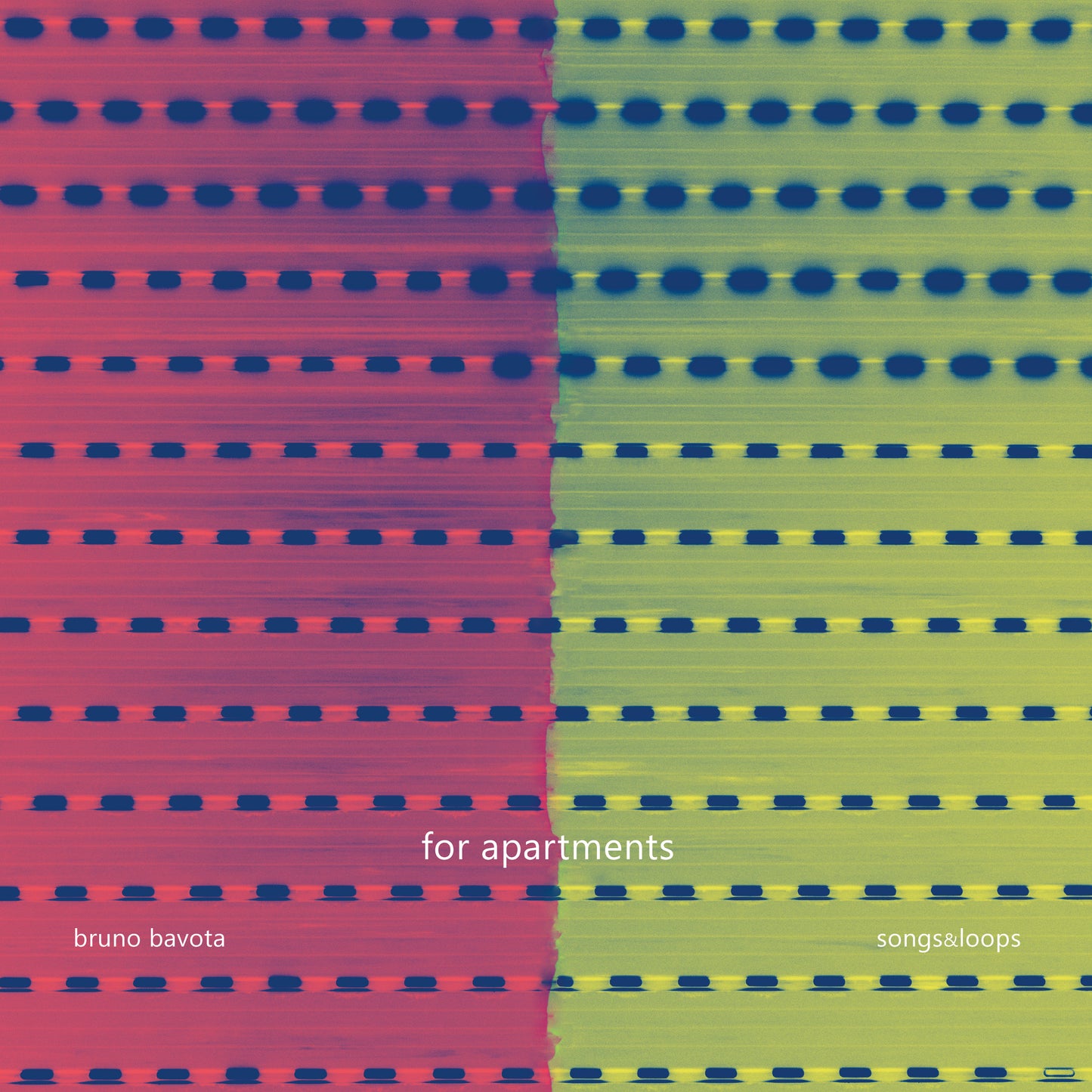 Bruno Bavota - For Apartments: Songs & Loops [2LP Limited Terracotta Red & Chartreuse Vinyl]