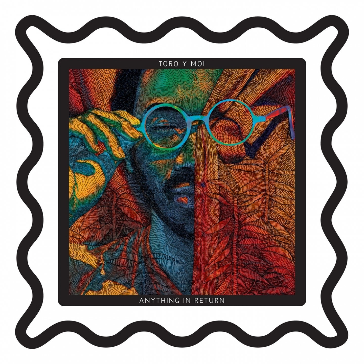 Toro y Moi - Anything In Return (10thAnniversary) ["Squiggly" black and white picture discs]