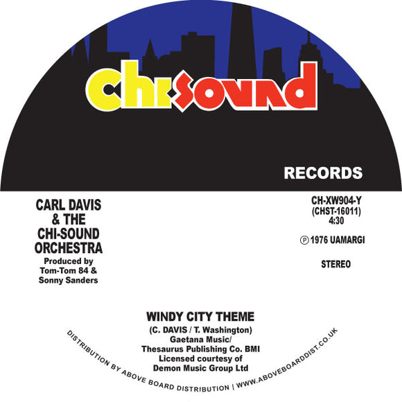 CARL DAVIS & THE CHI-SOUND ORCHESTRA - WINDY CITY THEME / SHOW ME THE WAY TO LOVE