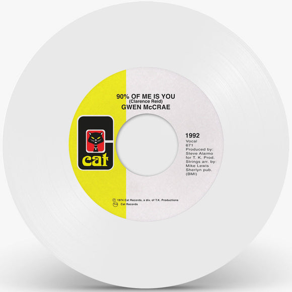 Gwen Mccrae - 90% Of Me Is You (White Vinyl Repress)
