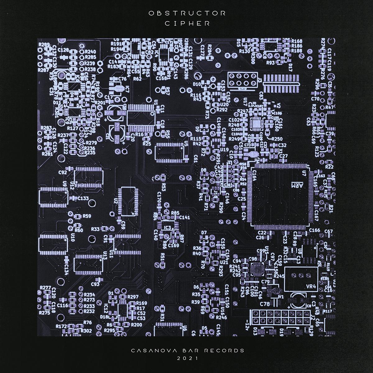 Obstructor - Cipher LP [full colour sleeve]