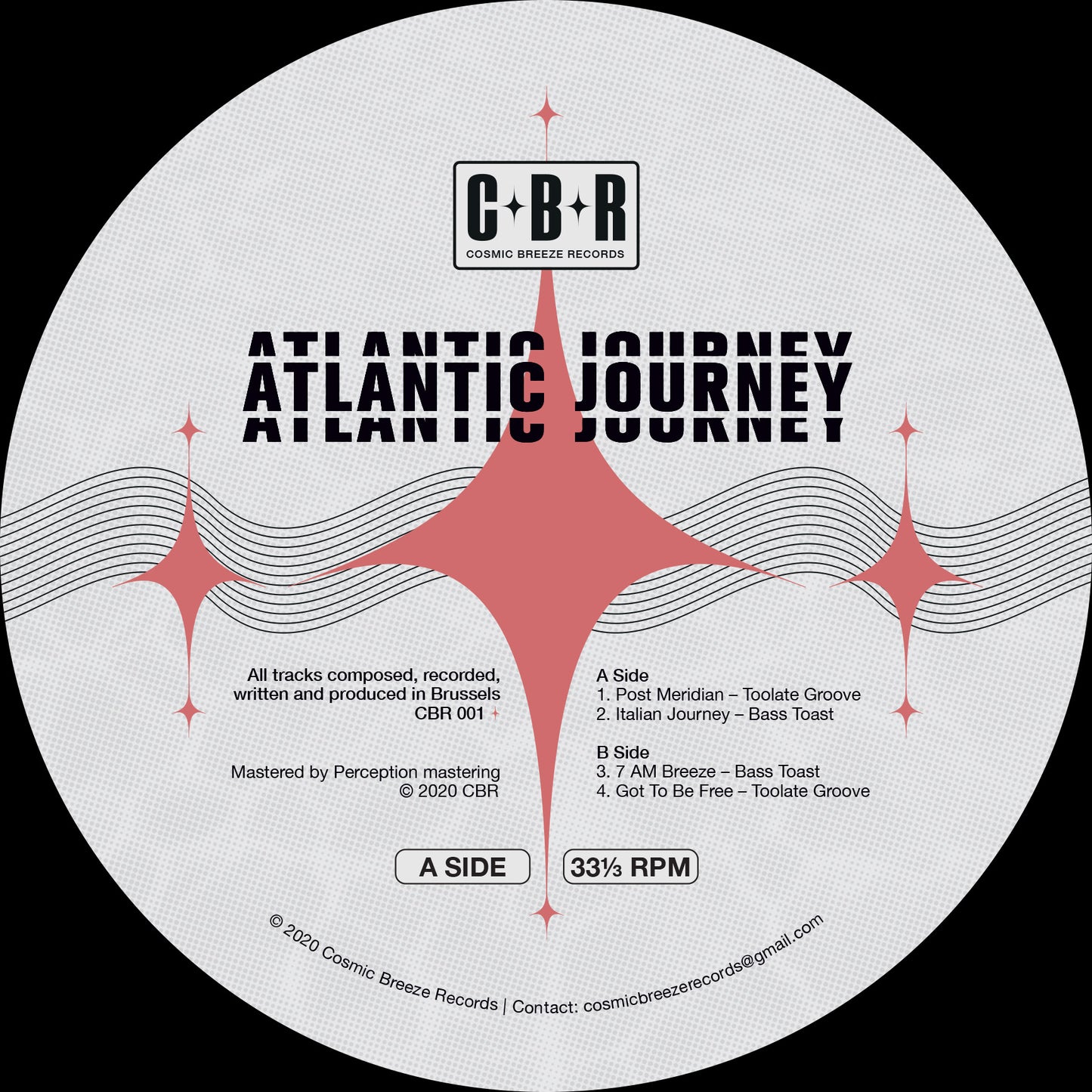 TOOLATE GROOVE / BASS TOAST - ATLANTIC JOURNEY EP