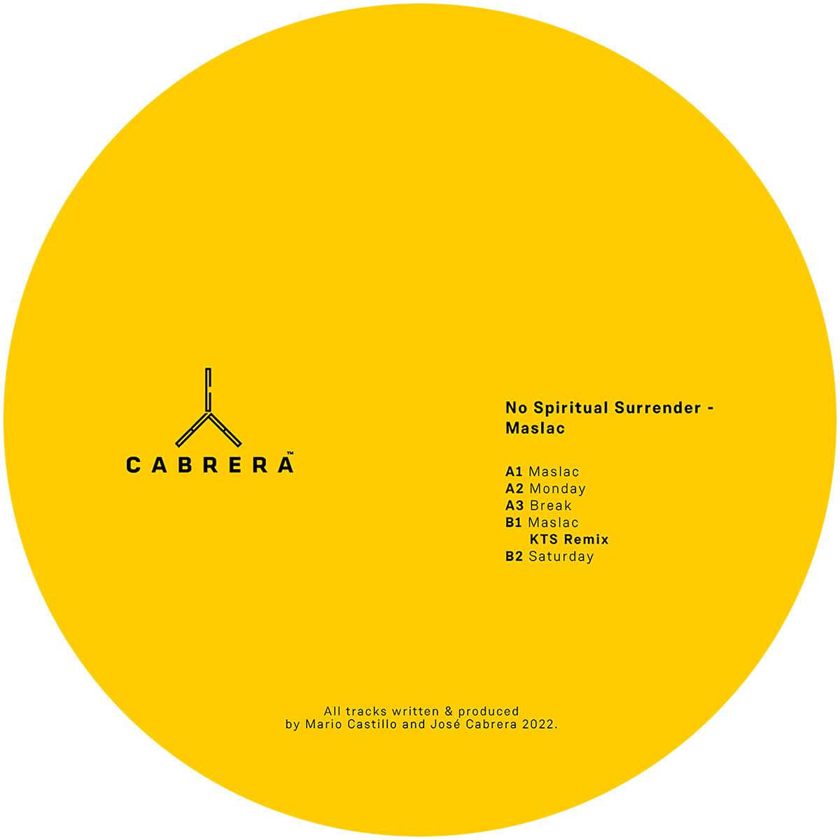 No Spiritual Surrender - Maslac EP