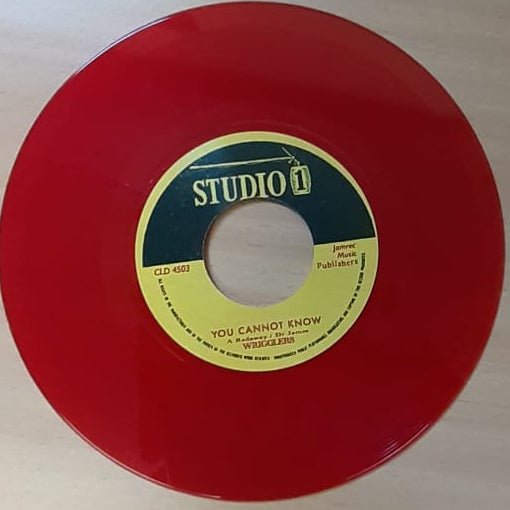 Wrigglers - The Cooler w/ You Cannot Know [Red Vinyl] [1 per person]