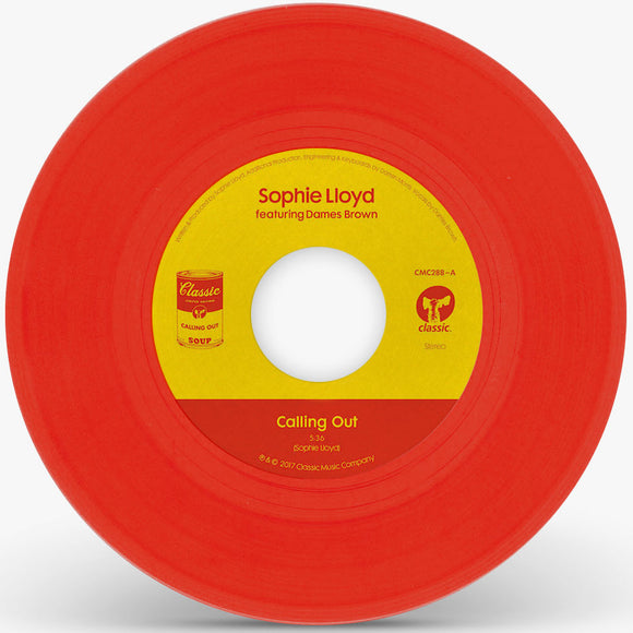 Sophie Lloyd Feat Dames Brown - Calling Out (Red Vinyl Repress)