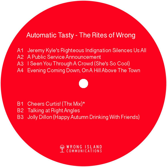 Automatic Tasty - The Rites Of Wrong