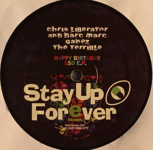Chris LIBERATOR / DARC MARC / GANEZ THE TERRIBLE - Happy Birthday LSD