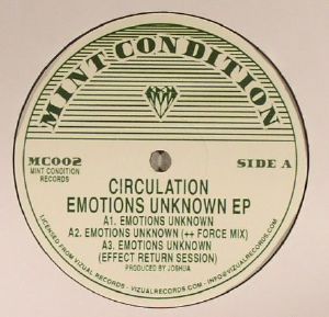 CIRCULATION - Emotions Unknown EP (reissue)