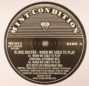 Blake BAXTER - When We Used To Play (reissue)