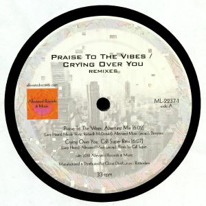 MR FINGERS - Praise To The Vibes/Crying Over You (Remixes) (Alleviated Vinyl)