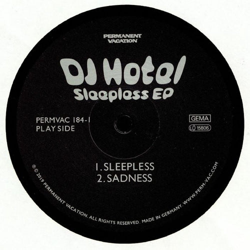 DJ HOTEL - Sleepless EP