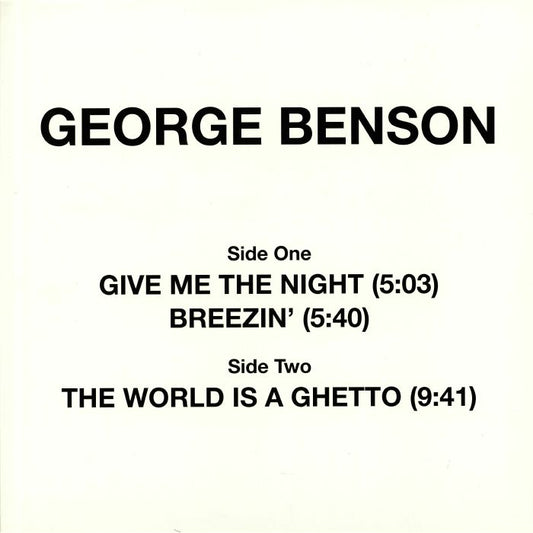 George BENSON - Give Me The Night (reissue)