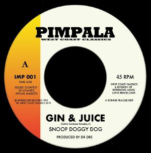 SNOOP DOGG / DJ QUICK - Gin & Juice (1 per customer)